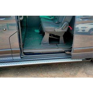 Zijsteps Allmond Grey (2 stuks, aluminium) Ford Custom 2013–2022 foto 3