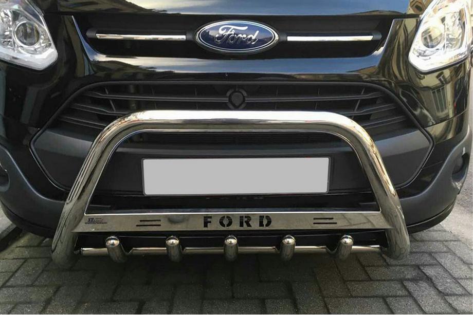 Ford Custom 2013–2022 Bullbar WT004 (RVS) 60 mm Image