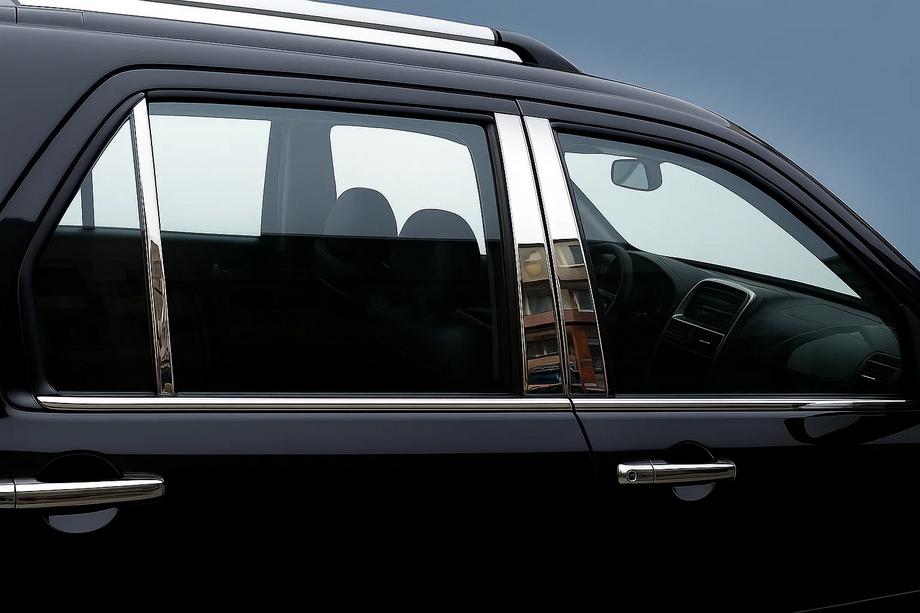 Honda CRV 2001–2006 RVS deurstijl sierlijsten (6-delig) Image