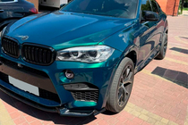 BMW X6 F16 2014–2019 Spiegelkappen M-Look (met clips, 2 stuks) foto 9