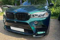 BMW X6 F16 2014–2019 Spiegelkappen M-Look (met clips, 2 stuks) foto 2