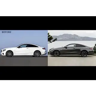 AMG E63 2024 restyling kit foto 2