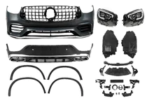 Mercedes GLC Coupé C253 2016–2023 Restyling kit voor GLC63 2022 foto 1