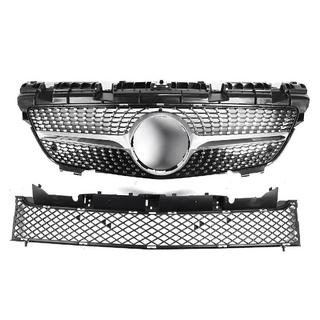 Diamond Black voorgrille Mercedes SLK R172 2011–2016 foto 2