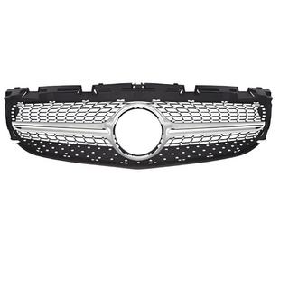 Voorgrille Diamond Silver Mercedes SLC R172 2016–2020 foto 2