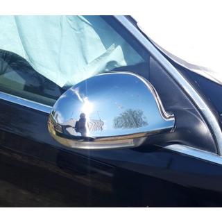 Spiegelkappen (2 stuks, RVS) Volkswagen Jetta 2006–2011 foto 3