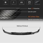 Mercedes C-klasse W205 2014–2021 Voorbumperlip Lip V2 (voor Coupé/Cabriolet C63 AMG 2015-2019, carbon) foto 6