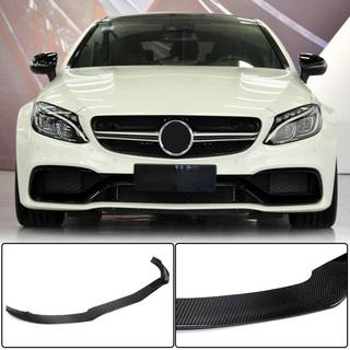 Voorbumper lip Lip V3 (voor coupé/cabriolet C63 AMG 2015-2019, carbon) foto 1