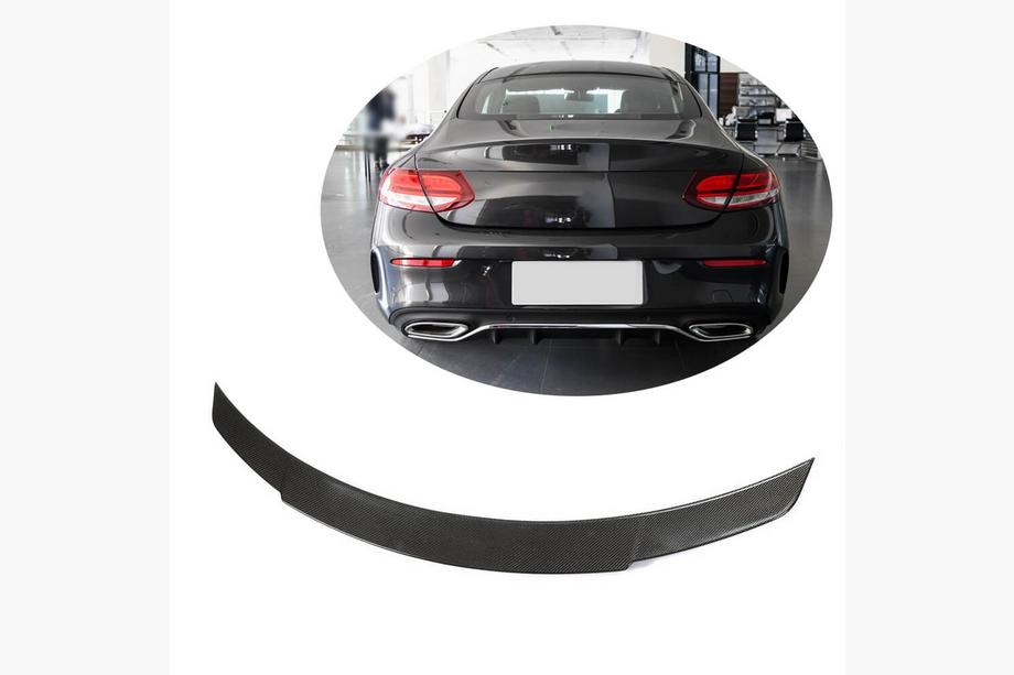 Mercedes C-klasse W205 2014–2021 V7 spoiler (voor coupé 2015-2019, carbon) Image