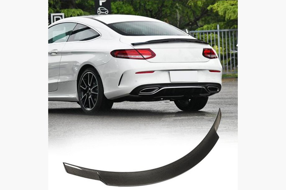 Mercedes C-klasse W205 2014–2021 V8 spoiler (voor coupé 2015-2019, carbon) Image
