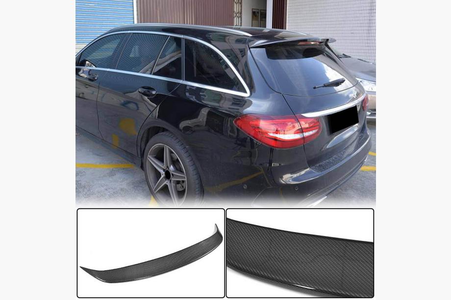 Mercedes C-klasse W205 2014–2021 Spoiler (voor Base/AMG-Line SW 2015-2019, carbon) Image