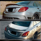 Mercedes C-klasse W205 2014–2021 Spoiler V1 (voor SD 2015-2019, carbon) foto 5