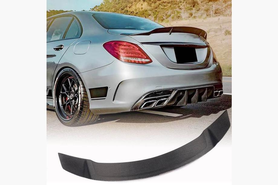 Mercedes C-klasse W205 2014–2021 Spoiler V1 (voor SD 2015-2019, carbon) Image