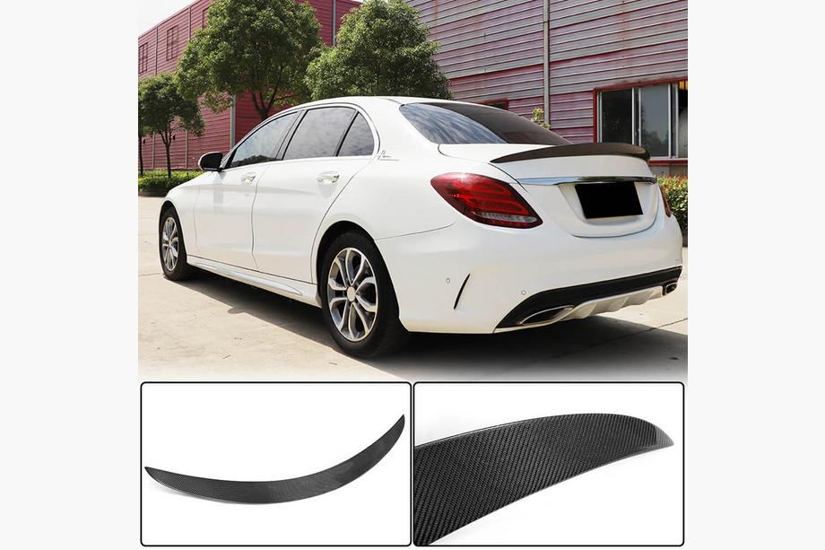 Mercedes C-klasse W205 2014–2021 Spoiler V2 (voor SD 2015-2019, carbon) Image