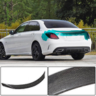 Mercedes C-klasse W205 2014–2021 Spoiler V5 (voor SD 2015-2021, carbon) foto 1