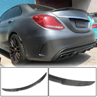 Mercedes C-klasse W205 2014–2021 Spoiler V6 (voor SD 2015-2021, carbon) foto 1