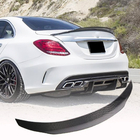 Mercedes C-klasse W205 2014–2021 V7 spoiler (voor SD 2015-2021, carbon) foto 1