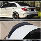Mercedes C-klasse W205 2014–2021 V7 spoiler (voor SD 2015-2021, carbon) foto 5