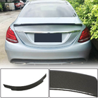 Mercedes C-klasse W205 2014–2021 V8 spoiler (voor SD 2015-2021, carbon) foto 1