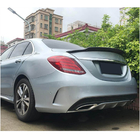 Mercedes C-klasse W205 2014–2021 V8 spoiler (voor SD 2015-2021, carbon) foto 2