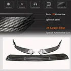 Mercedes C-klasse W205 2014–2021 Voorbumper lip spoiler (voor SD AMG-Line 2019-2021, carbon) foto 3