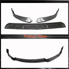 Mercedes C-klasse W205 2014–2021 Voorbumper lip spoiler (voor SD AMG-Line 2019-2021, carbon) foto 4