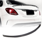 Mercedes C-klasse W205 2014–2021 V9 spoiler (voor SD 2015-2019, carbon) foto 1
