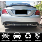 Mercedes C-klasse W205 2014–2021 V9 spoiler (voor SD 2015-2019, carbon) foto 2