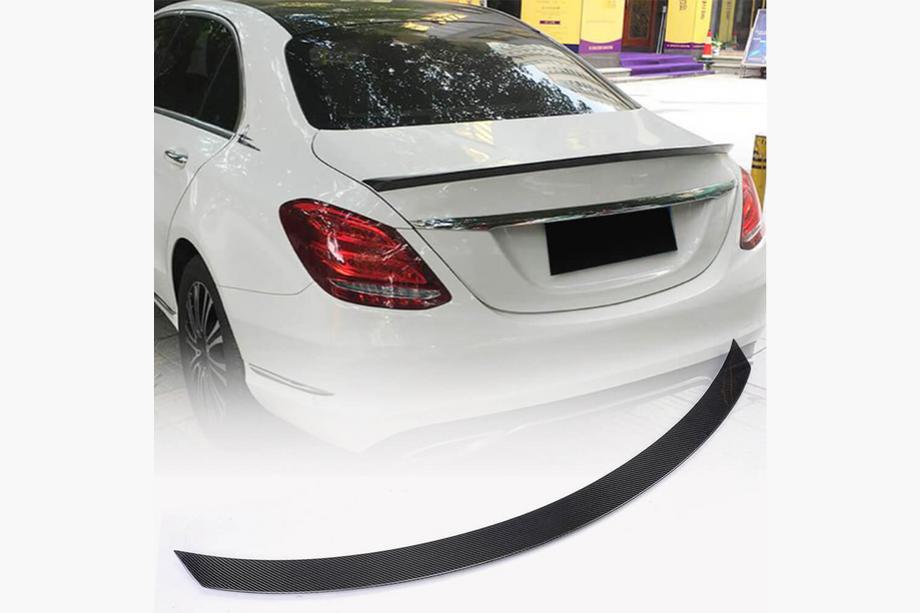 Mercedes C-klasse W205 2014–2021 V10 spoiler (voor SD 2015-2019, carbon) Image