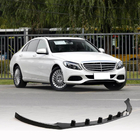 Mercedes C-klasse W205 2014–2021 Frontbumper lip Lip V2 (voor SD Base 2019-2021, carbon) foto 1