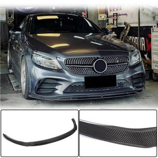 Carbon voorbumper lip (2019-2021, Carbon) foto 1