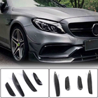 Mercedes C-klasse W205 2014–2021 Carbon voorbumper lip (voor C63 AMG 2015-2019) foto 2