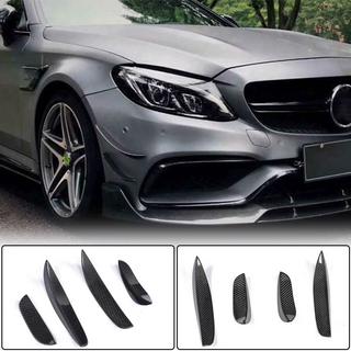 Carbon voorbumper lip (voor C63 AMG 2015-2019) foto 2