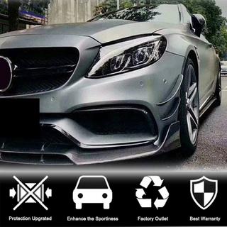 Carbon voorbumper lip (voor C63 AMG 2015-2019) foto 3