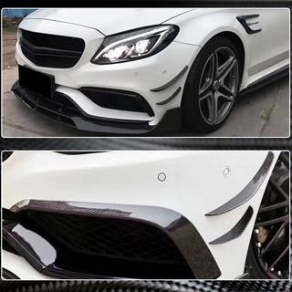 Carbon voorbumper lip (voor C63 AMG 2015-2019) foto 4
