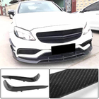 Mercedes C-klasse W205 2014–2021 Mistlamp afdekkappen (voor C63 AMG 2015-2019, carbon) foto 1