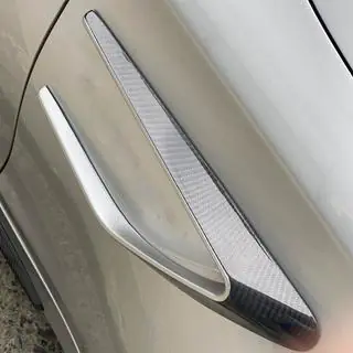 Afdekkappen voor voorste spatborden (voor coupé/cabriolet C63 AMG 2015-2019, carbon) Mercedes C-klasse W205 2014–2021 foto 3