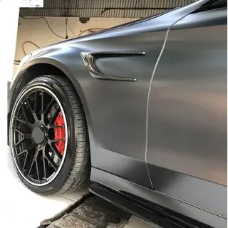 Afdekkappen voor voorste spatborden (voor coupé/cabriolet C63 AMG 2015-2019, carbon) Mercedes C-klasse W205 2014–2021 foto 4