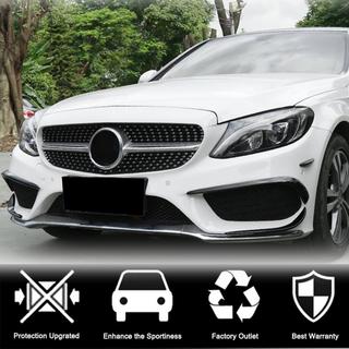 Carbon voorbumper inserts (voor C43 AMG 2015-2019) foto 2