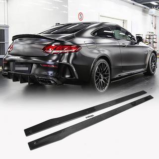 Zijskirts V1 (voor C43/C63 AMG 2015-2019, carbon) foto 2
