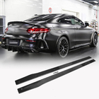 Mercedes C-klasse W205 2014–2021 Sideskirts V2 (voor C43/C63 AMG 2015-2019, carbon) foto 1