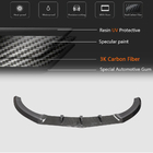 Mercedes C-klasse W205 2014–2021 Voorbumper lip Lip V3 (voor C43 AMG 2015-2019, carbon) foto 5
