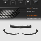 Mercedes C-klasse W205 2014–2021 Voorbumper lip Lip V4 (voor C43 AMG 2015-2019, carbon) foto 5