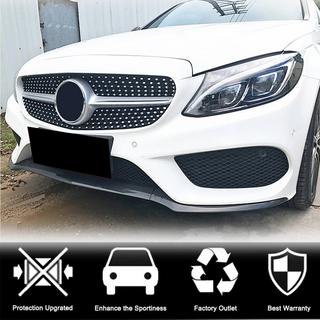 Voorbumper lip Lip V4 (voor C43 AMG 2015-2019, carbon) foto 2