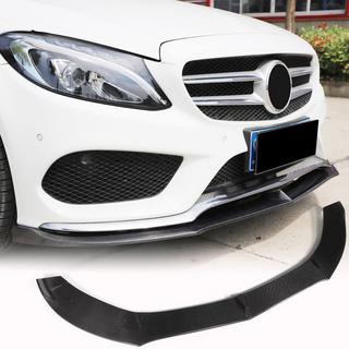 Voorbumper lipspoiler Lip V6 (voor C43 AMG 2015-2019, carbon) foto 2