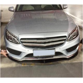 Voorbumper lipspoiler Lip V6 (voor C43 AMG 2015-2019, carbon) foto 4