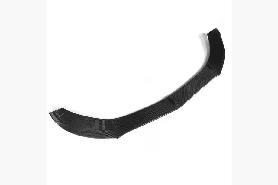 Mercedes C-klasse W205 2014–2021 Voorbumper lipspoiler Lip V6 (voor C43 AMG 2015-2019, carbon) Foto 1