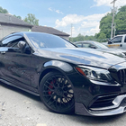 Mercedes C-klasse W205 2014–2021 Side skirts V4 (voor C43/C63 AMG 2015-2019, carbon) foto 3