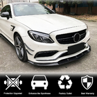 Mercedes C-klasse W205 2014–2021 Carbon frontlip voor voorbumper Lip V3 (voor SD C63 AMG 2015-2019, carbon) foto 3