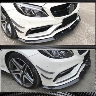 Carbon frontlip voor voorbumper Lip V3 (voor SD C63 AMG 2015-2019, carbon) foto 4